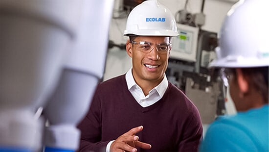 Ecolab-Mitarbeiter