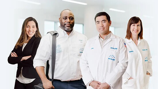 Mitarbeiter von Ecolab