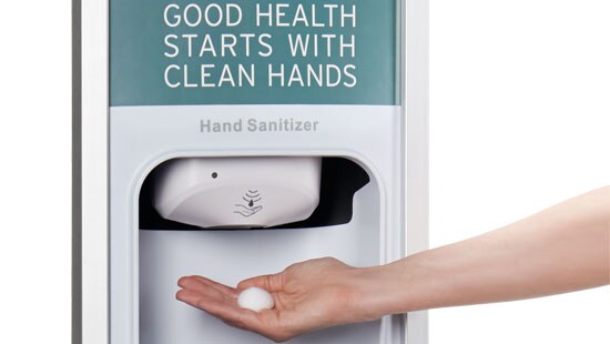 Nexa Hand Sanitizing Station Prevents HAIs