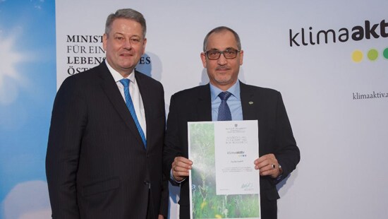 ECOLAB Textile Care Division receives Award for “Competence in Climate Protection” in Austria